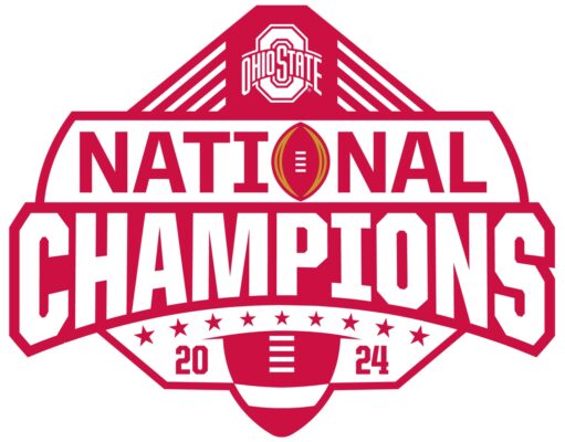 Ohio State football National Champions Logo 2024 diy iron on heat transfer